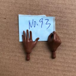 New Original Replacement Doll Hands Monstering High Doll Toy Parts Black Gray Yellow Blue Fishman Doll Hands DIY Toy Accessories