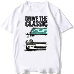 2026 New Drive A Legend Twingo Late Halogen Model Sport Car T-Shirt Boy White Tees Man's Clothing Summer Casual T Shirt