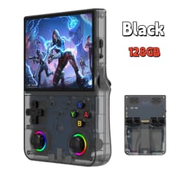 R36 Ultra X Retro Handheld Game Player WiFi Open Source Linux System 4.5" IPS Screen Hall Effect Emulator Wireless Gamepad Gift