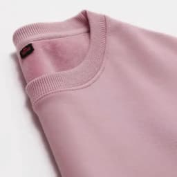600G Cotton Plush Thickened Sweatshirt Thin Plush Heavyweight Solid Round Neck Sweater Autumn Winter Warm Sweater