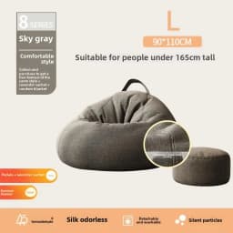 Lazy Sofa Bean Bag Single Person Can Lie Down and Sleep floor sofa muebles bean bag chair with filling