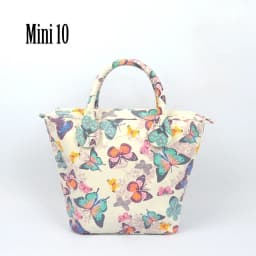TANQU Short Long Round Flora Canvas Fabric Handle with Insert Lining for Obag Classic Mini O Bag Women's Bags Shoulder Handbag
