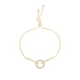 Korean Simple 925 Sterling Silver Round Circle Crystal Chain Bracelet For Women Homme Wedding Party Jewelry Gift Real Money