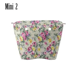 TANQU New Colorful Waterproof Inner Lining Insert Zipper Pocket for Classic Mini Obag Canvas  Inner Pocket for O Bag
