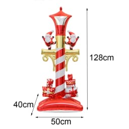 Large Christmas Foil Balloons Standing Christmas Tree Balloon Santa Snowman Balloon New Year Home Christmas Decorations Globos