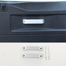 For Land Rover Defender 90 110 2004-18 Aluminum Alloy Car Door Inner Door Bowl Door Handle Decoration Replacement Accessories