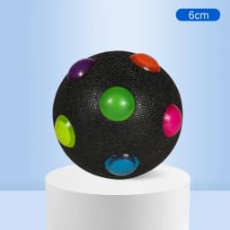 Hot Selling Small Dog Flash Pet Ball TPR Three Color Glowing Elastic Ball Training Interactive Throwing Dog Ball Dog Toys For