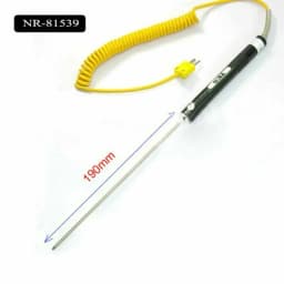 1pc K Type Thermocouple Temperature Probe Sensor 500°C For Thermometer NR-81533B / 81531B / 81532B / NR-81530 / NR-81539