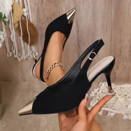 Stiletto Feminine Pointed Toe Wrapped-toe Sandals Are High-end and Beautiful Without Tiring Feet High-heeled Sandals