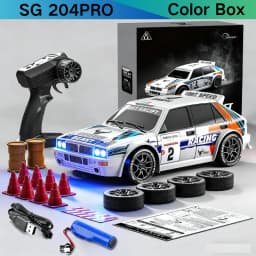 Exclusive Sale on the Entire Network SG204PRO1/24 Remote Control Car 2.4G High-Speed Drift 4WD Remote Control Car GTR Racing Toy