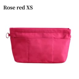 1Pcs New Storage Bags Insert Cosmetic Bag Felt with Zipped Top Linner Bag Portable Multi-Pocket Women Handbag Organizer Purse
