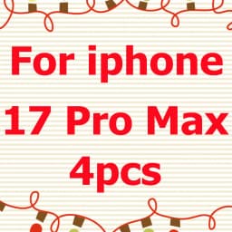 4pcs Protective Glass On For iPhone 17 16 15 14 13 12 11 Pro XR X XS Max Screen Protector For iPhone 17Air SE 12 13 Mini Glass