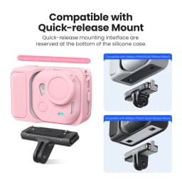 For Insta360 GO Ultra Silicone Case for Insta 360 Ultra Action Camera Protective Cover With Lens Protection Film Accessories