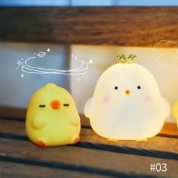 Vinyl Night Light Bedroom Decor Lights Button Battery Powered Moonlight Cartoon Animal Lamps Children Gift Decorative Lamp