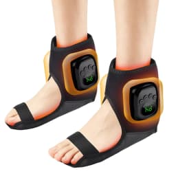 Wireless Air Pressure Foot Ankle Massager Electric Heating Vibration Massage Wrist Brace Airbag Compression Foot Muscle Relax