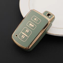 For Toyota Camry Corolla RAV4 Highlander Avalon 2015 - 2017 4 Buttons Car Key Case Cover Smart Control Cover Shell Holder