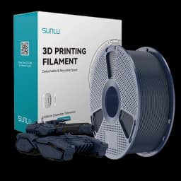 SUNLU 1KG PLA 3D Printer Filament 1.75mm Neatly Wound 3D Printing Filament Fit Most FDM 3D Printers, 1kg Spool (2.2lbs)