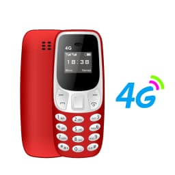 SERVO BM10 LTE Mini Mobile Phone 4G Dual SIM Card Speed Dial Call Recording MP3 Player 0.66" Display Smallest Cellphones Type-C
