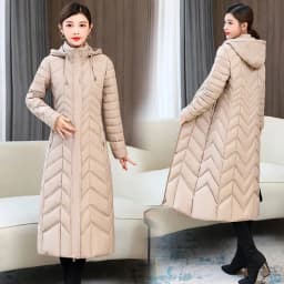 2026 NEW Winter Hooded Down Jacket 5XL Women's Warm Parka Fashion Down Cotton Women Long Coat Slim Temperament Female Overcoat