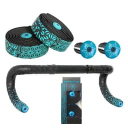 Road Bike Bar Tape Gradient Color Handlebar Tapes EVA/PU Soft Anti-Vibration Wrap Tape Durable Bar Bartape