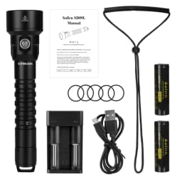SOFIRN SP40 SC21PRO IF22A H25S SD09L SC29 SC31PRO SC13 SC33 Powerful Rechargeable LED Flashlight EDC Torch Shipping From US