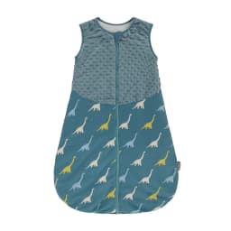 Sleep Sack 3-24 Months Warm Soft Doudou Patchwork 2.5Tog Keep Warm Sleeveless 2-Ways Zipper Anti-Kick Blanket