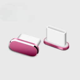 Metal Type C Dust Plugs Cellphone Anti-dust Protectors for Apple IPhone 15 Pro Max/15 Plus/15 Pro Samsung Dustplug
