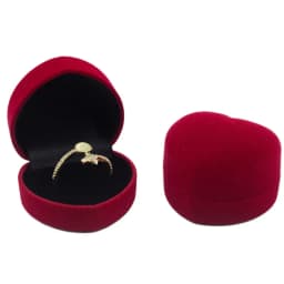 Earring Packaging Box Plush Jewelry Display Case Velvet Jewelry Box Luxurious Valentine'S Day Gift Box For Wedding Anniversary