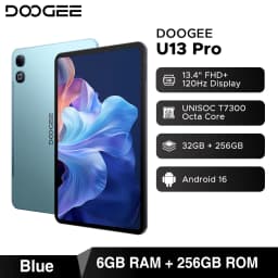 Global Version DOOGEE U13 Pro Tablet PC Android 16 Gemini AI 13'' FHD+ Screen UNISOC T7300 32GB 256GB 11000mAh Battery Smart Pad