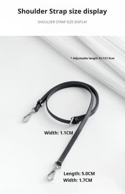 Havredeluxe Suitable for Longchamp mini dumpling bag shoulder strap crossbody strap replacement accessories