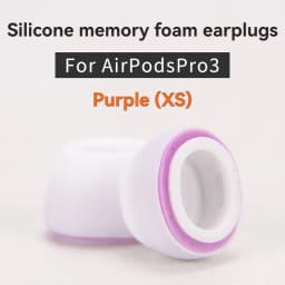 Memory Foam Replacement Eartips for Apple AirPods Pro 3 Soft Sponge Earpads Cap Ear Tips Accessories XXS/XS/S/M/L