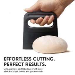 Plastic Pizza Dough Proofing Box 40x30cm Kit with 2 Dough Scraper Cutter - Stackable Fermentation Container for Homemade Pizza