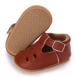 Comfortable Infant First Walkers Casual Crib Shoes Soft Rubber Sole Daily Wear For Newborn Boys Girls 0-18M