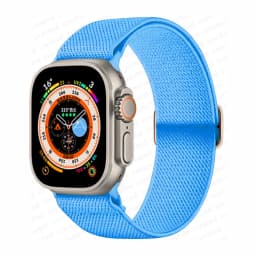 Scrunchie Strap for Apple watch band 40mm 44mm 41mm 45mm 38mm 49mm 45 mm Elastic Nylon bracelet iWatch series 8 se 7 6 5 3 Ultra