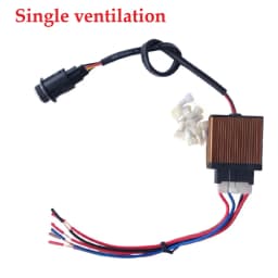 1set 12V Ventilation And Heating Switch Controller Kit Car Seat Switch Controller For Vehicle's Air Conditioning System