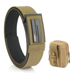 VATLTY Thick Tactical Belt for Men Metal Automatic Buckle Military Pistol Belt Tight Nylon Work Tool Belt Casual Waistband Male