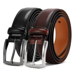 2025 Men Belts Pin Buckle Metal Automatic Buckle Belt Genuine Leather Male Belt Strap Male Black Coffee Brown WaistBelts for Men