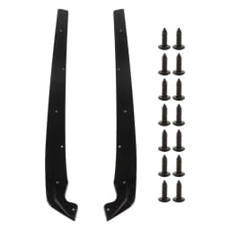 Glossy Black Rear Bumper Side Splitters Flaps for 5 Series G30 G31 M Sport 2017 2018 2019 2020 2021 2022 Car Accessories