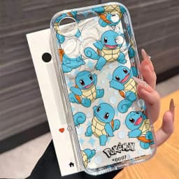 HOT Anime Cute P-Pokemons Phone Case For iPhone 17e 17 16 16e 15 14 13 12 11 Mini Pro Max X XR XSMax Air Plus Transparent