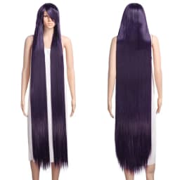 Ancient Costume Long Straight Hair Versatile Antique Style Headband With Multi-Color Styling Wig Synthetic Fiber Wig