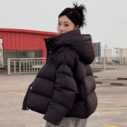 Women's Winter Cotton Coat Top Coat Short Breaded Clothes Thickened Warm Leisure New Comfortable New Niche Versatile Trend Brand