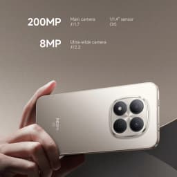 Xiaomi Redmi Note 15 Pro 5G Smartphone, 6.83" 120Hz CrystalRes AMOLED Display, 200MP Main Camera with OIS, MediaTek Dimensity 7400-Ultra, 45W Fast Charging, 6580mAh Battery, NFC, Global Version