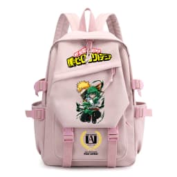 My Hero Academia Anime Print Small Backpack for Girls Lightweight Student Bookbag School Daypack
