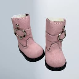 Tilda 3.6cm Doll Boots 1/6 Mini Leather Doll Shoes Designed for Blythe Azone 1:6 Doll Casual Puppet Shoes Accessories