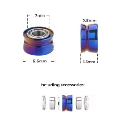 Gomexus Line Roller For Shimano Stella Twin Power Stradic Vanford Vanquish Soare Exsence Spinning Fishing Smooth Accessory