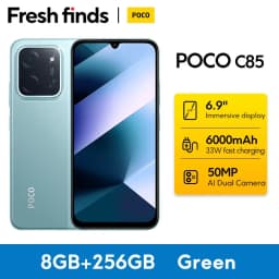 【World Premiere】POCO C85 Global Version Smartphone Helio G81-Ultra 6.9" Dot Drop display 6000mAh battery 50MP Camera 33W NFC