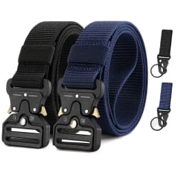 Men's Belt Outdoor Hunting Tactics Belt Multi functional Buckle Nylon Belt High Quality Marine Corps Canvas Belt 125cm