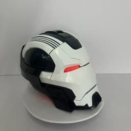 New War Machine Iron Man Helmet Mk5 Mk50 M17 Helmet Mask 1:1 Openable Voice Control Adult Cosplay Collection Ornament Gift