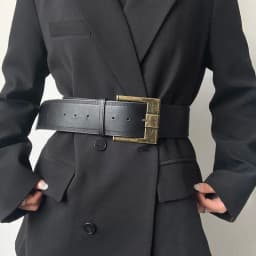 2026 Maillard Style Wide Belt Niche High End Vintage
