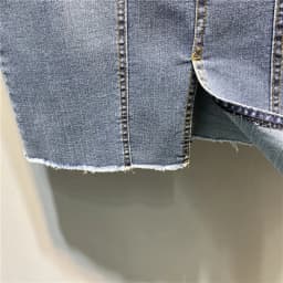 High-Waisted Elastic Mid-Length Hip-Hugging Skirt for Women Spring Summer 2026 New Fashion Slit and Versatile Denim Skirts